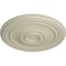 Ekena Millwork Reece Ceiling Medallion (Fits Canopies up to 6 3/4"), Hand-Painted Clear Yellow, 21"OD x 1 1/4"P CM21RECYF - alternate 2